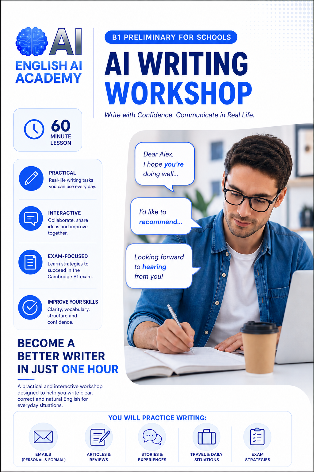 B1 Writing workshop
